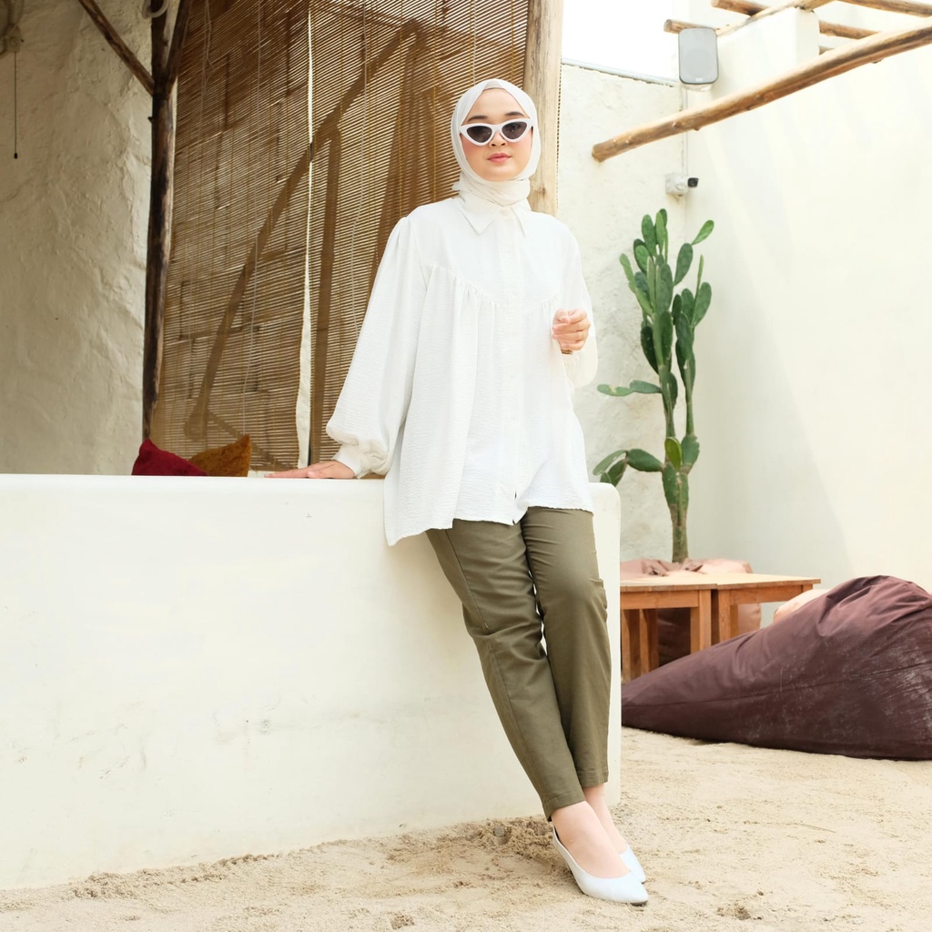 LEVRONKA TOP / BLOUSE / ATASAN WANITA / ATASAN KERJA