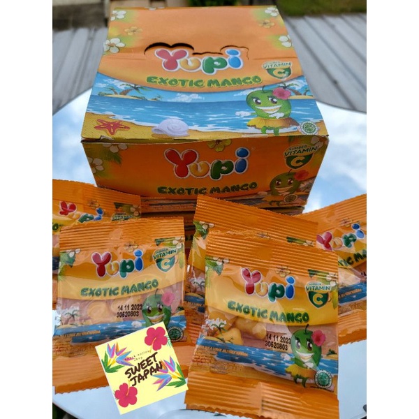 YUPI MANGO...YUMMY ENAK ISI 24 PCS