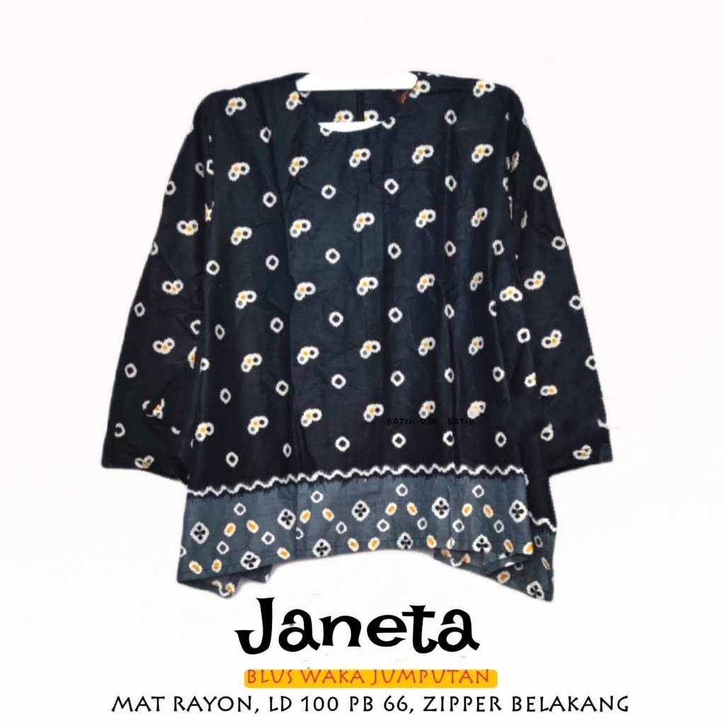 Blus jumputan janeta