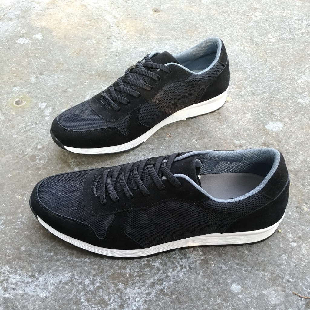 SWIFT BLACK |FORIND x Volve| Sepatu Sneakers Kets Running Sport Pria/Cowok/Men Sneakers Ori Footwear