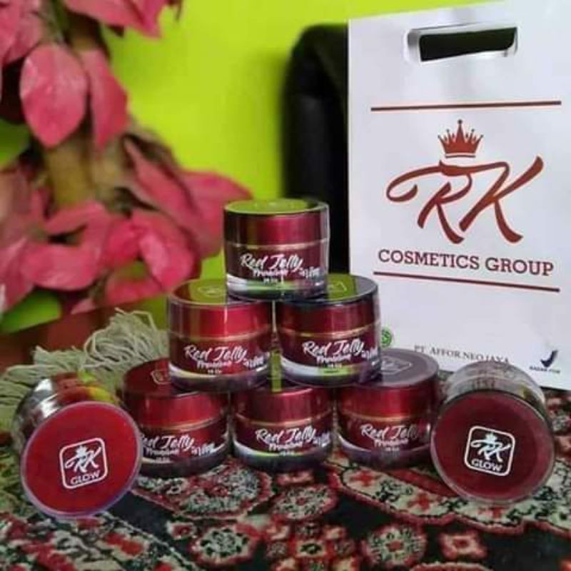 RED JELLY RK GLOW dijamin asli 100%