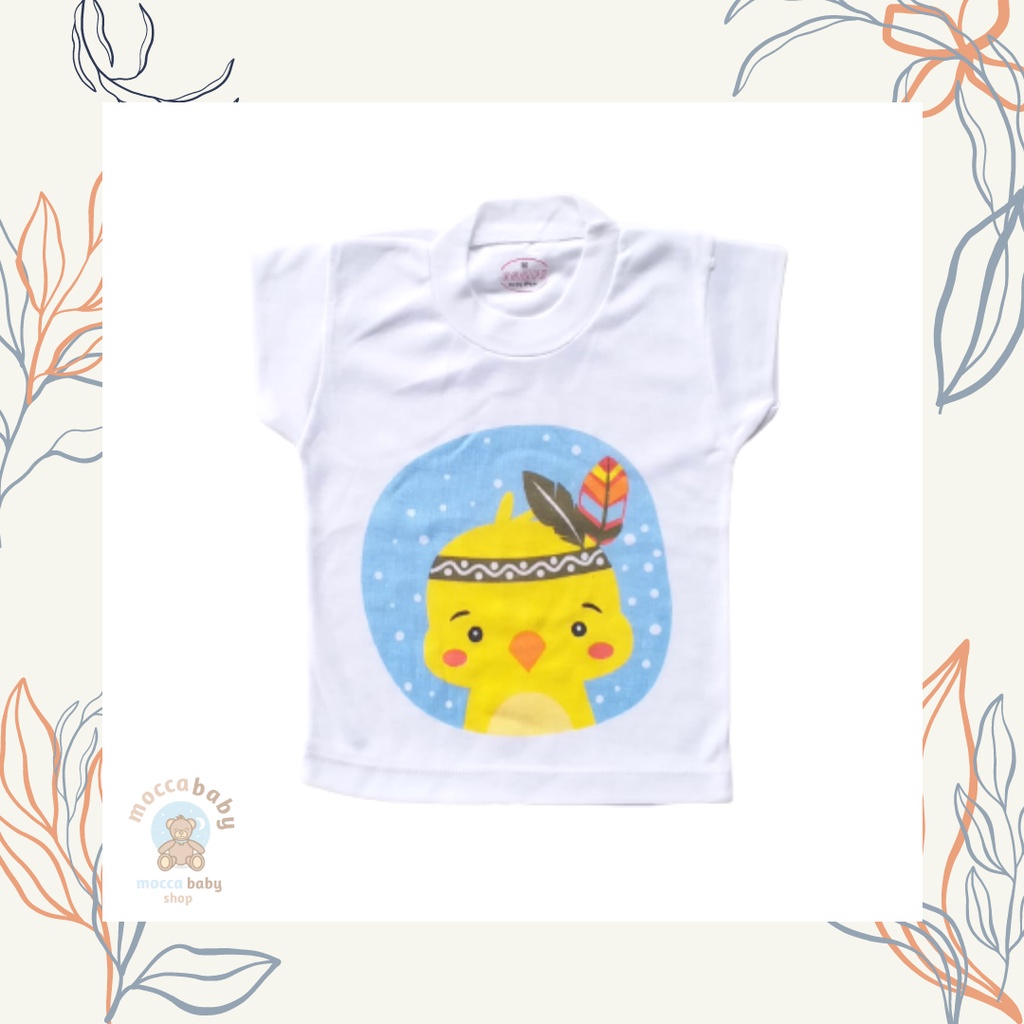 MBSS - ONECK KAOS Harian Karakter Anak Kids SIZE 0-4 Tahun / Kaos Anak Motif Kartun Unisex / ONECK1