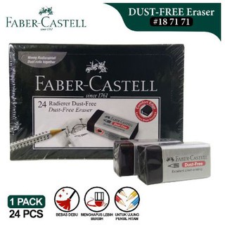 

Faber-Castell Eraser Small Black Dust Free / Setip Hitam Kecil / Penghapus Hitam Kecil Bebas Debu