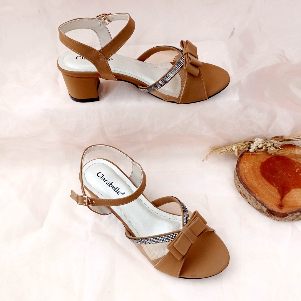 Clarabelle Sandal Hak Tahu Wanita 5 Cm KL - 31