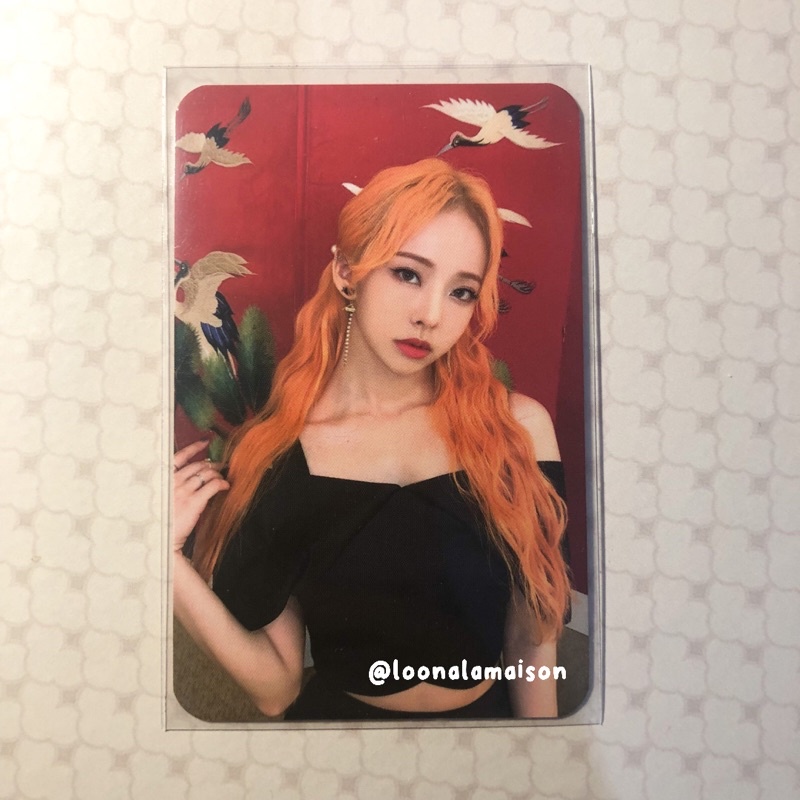 LOONA Vivi PC Photocard 12:00 Midnight Album A Version