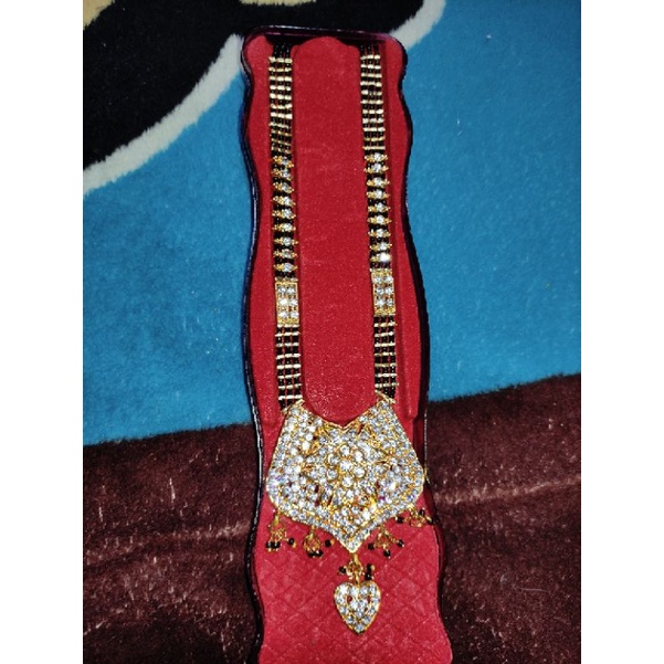 Mangalsutra kalung india pernikahan Big