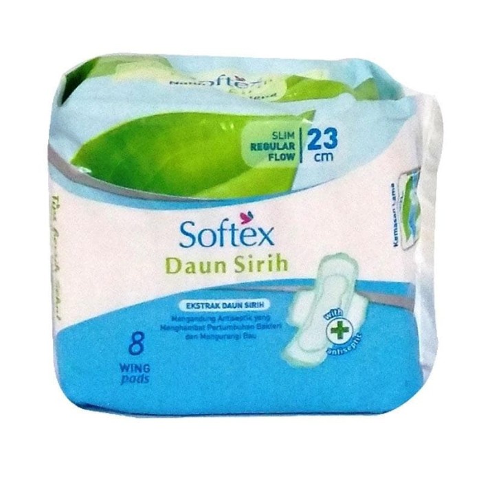 SOFTEX DAUN SIRI REG FLOW WING 8'S