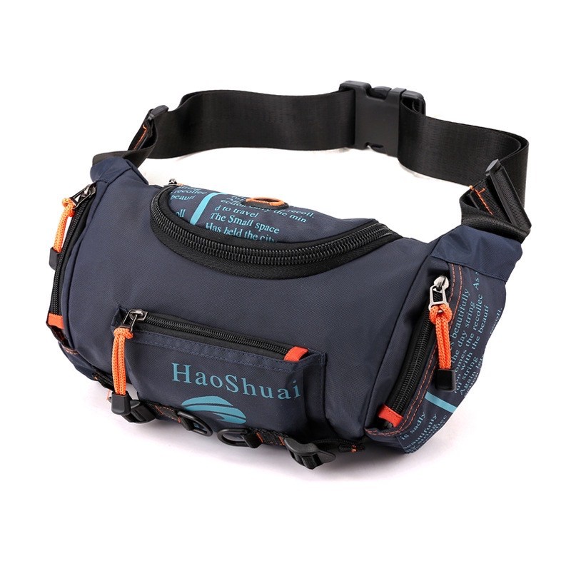 HAOSHUAI 5130 Tas Selempang Pria Waistbag Pria Anti Air WATCHKITE WKOS