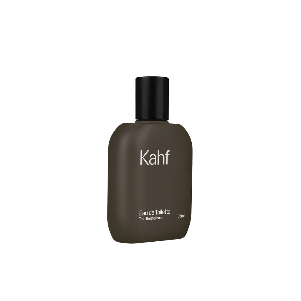 Kahf True Brotherhood Eau de Toilette 35 ml - Parfum Minyak Wangi Pria Cowok Laki Laki Spray Aroma Rempah Cinammon Tonka Beans