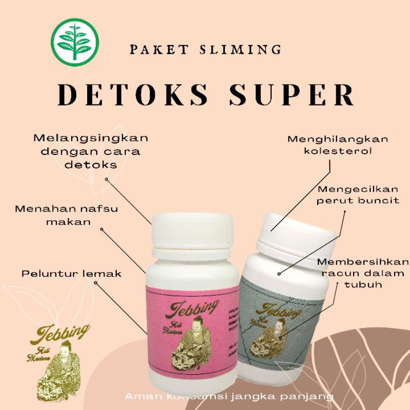 

Paket sliming detoks super