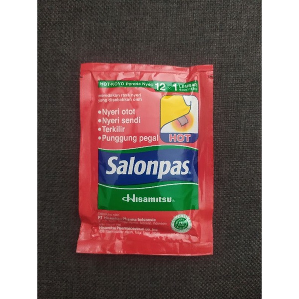 KOYO SALONPAS HOT MERAH - Keseleo Nyeri Otot Pegal Encok Pinggang