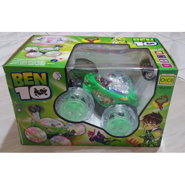 MAINAN MOBIL BEN10 DANCER SPEED STUNTCAR REMOTE NO.218-2
