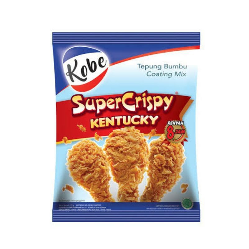 Kobe tepung ayam kentucky super crispy 75gr / 210gr