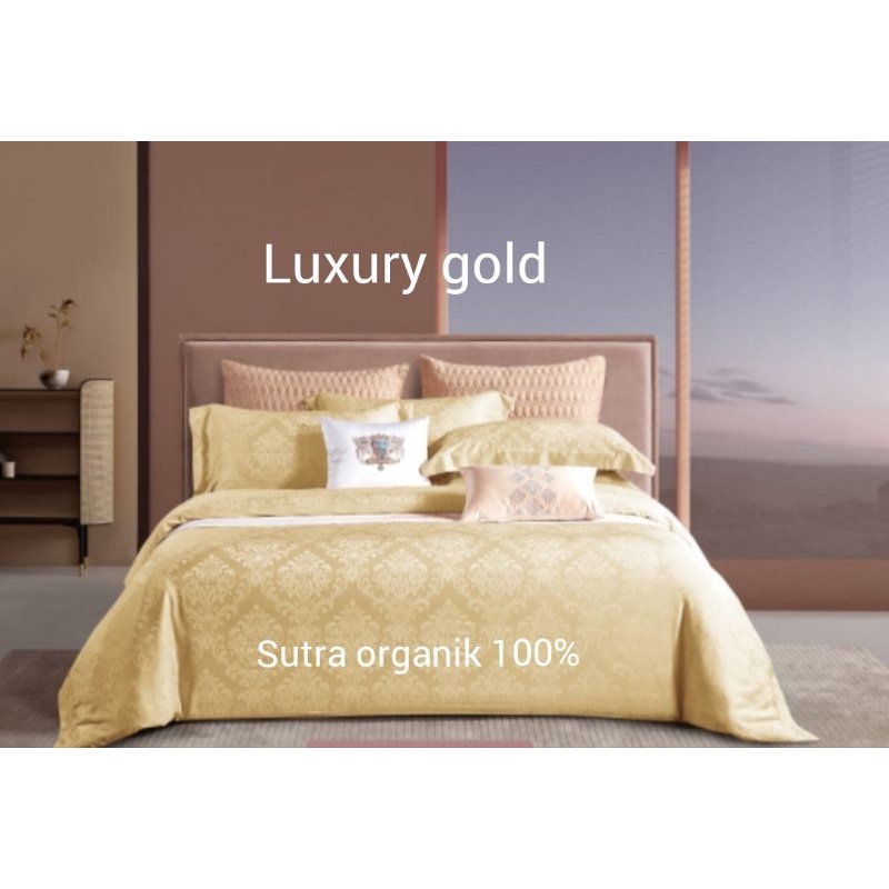 PROMO!!SPREI JACQUAD SUTRA ORGANIK MOTIF TERBARU