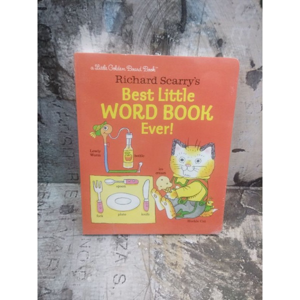 Richard Scarry's Best Little Word Book Ever
