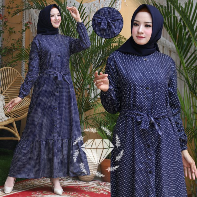 MAXY HARMONIC, KATUN PREMIUM, GAMIS HIJAB MUSLIM, MAXY DRESS