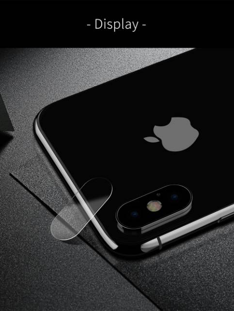 Mcdodo tempered glass lens untuk camera iphone x