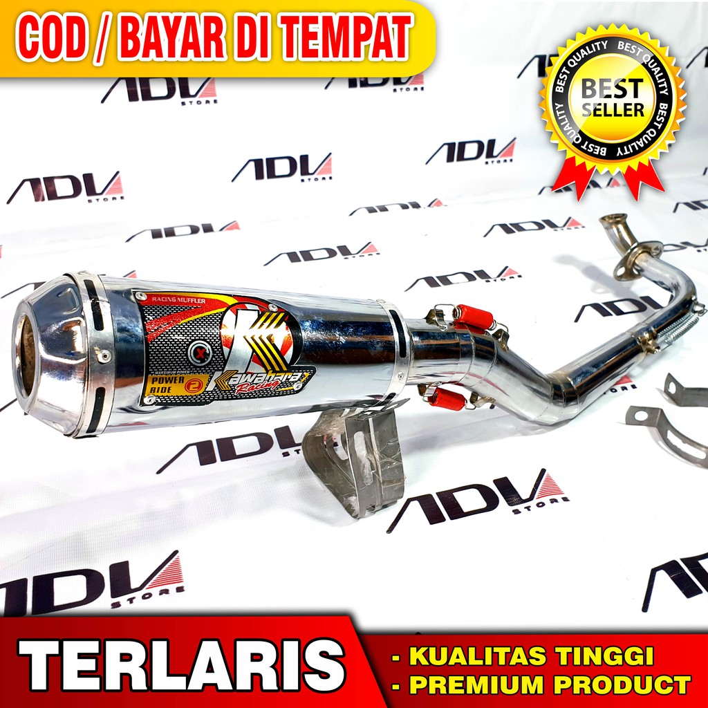 KNALPOT KAWAHARA RACING MATIC BEAT FI NEW KARBU STREET POP SCOOPY VARIO 110 125 150 SPACY GENIO