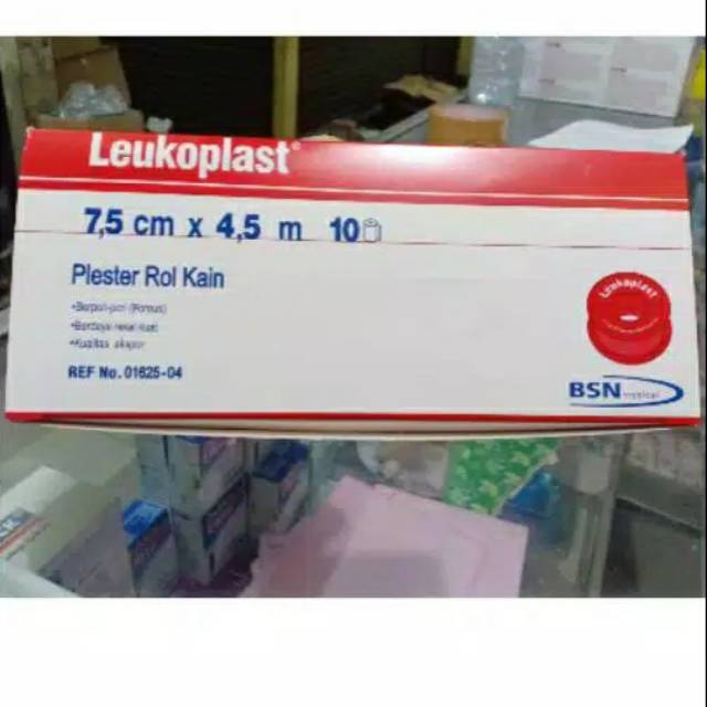 Leukoplast Jumbo 7,5cm x 4.5m (3in) / Plester perekat / Plester Coklat / Leukoplast jumbo / plester leukoplast