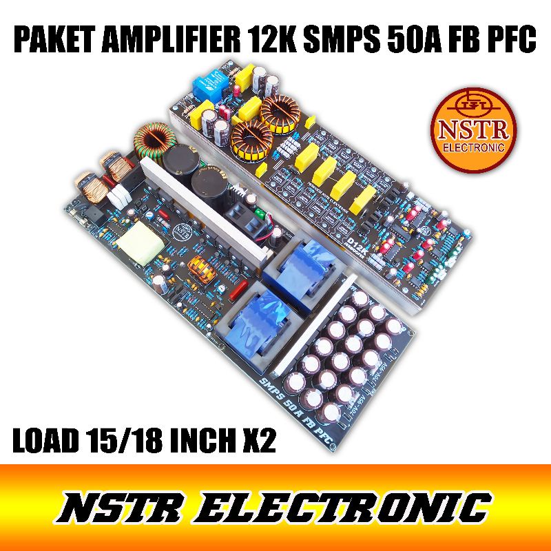 Paket series amplifier 12k fullbridge - smps 50A fb pfc