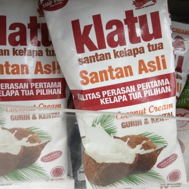 

KLATU ORIGINAL COCONUT CREAM 70ML SANTAN