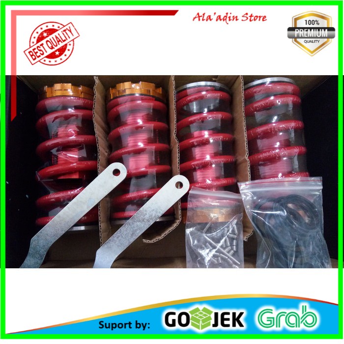 Promo Coilover EG EK - Adjustable Spring - Per EG EK Genio Estilo Ferio