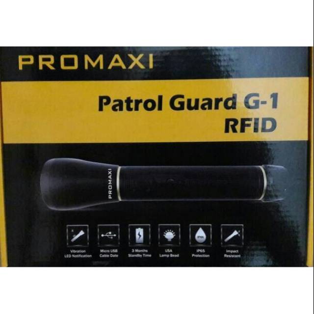 PROMAXI PATROL GUARD G-1 MOBILE TIME RECORDER - SECURITY CONTROL / ABSEN SEKURITI ABSENSI