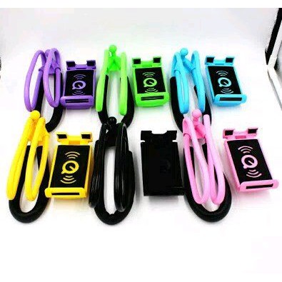 PROMO - TRIPOD GORILLA POD HOLDER LAZYPOD LEHER DUDUKAN HP TONGSIS