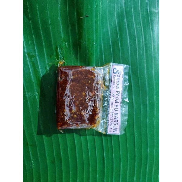 

Sambal Pecel Bu Karsun