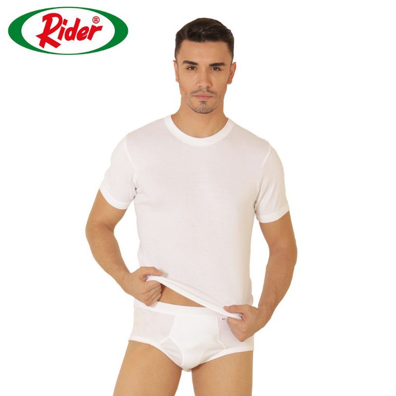 Kaos Oblong Pria Rider R223BP (Putih)