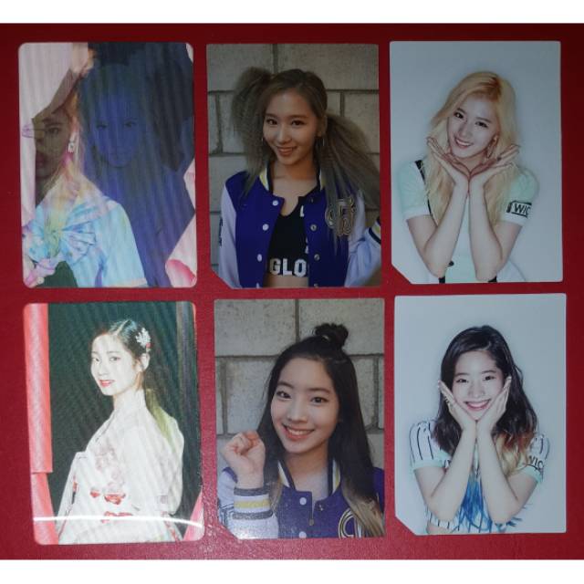 TWICE PAGE TWO SANA DAHYUN PHOTOCARD
