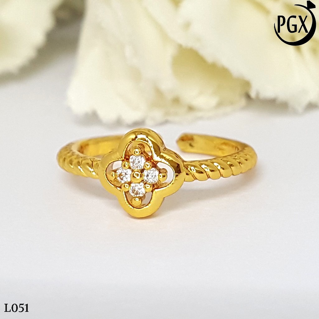 PGX Cincin Anak Xuping Aksesoris Perhiasan Lapis Emas Premium - L051