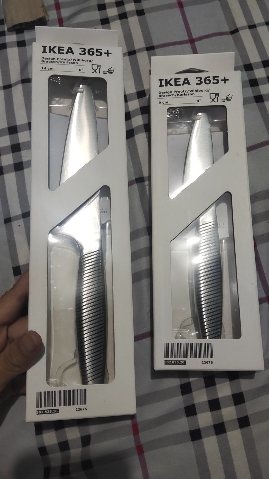 Pisau Dapur Masak Serbaguna Ikea365 Stainless Steel Utility Knife 14cm