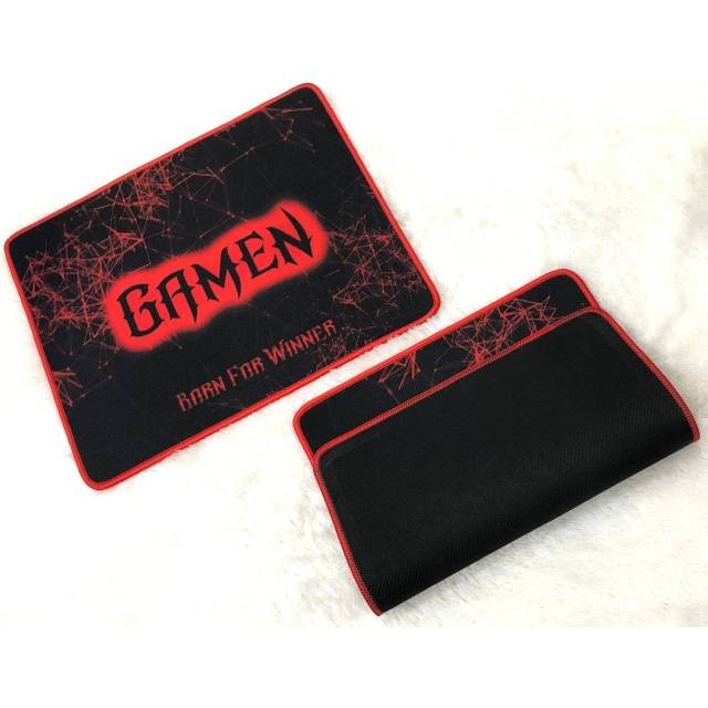 MOUSE PAD GAMEN MP02 BLACK (ORIGINAL) ANTI-SLIP