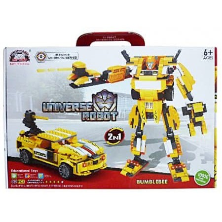 ROBOT... Mainan Bongkar Pasang Robot Ultimate Autobots Bumblebee