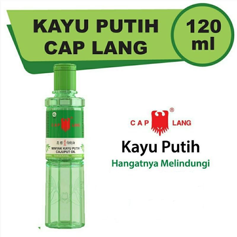 Minyak kayu putih Cap Lang ukuran 30ml-60ml-120ml