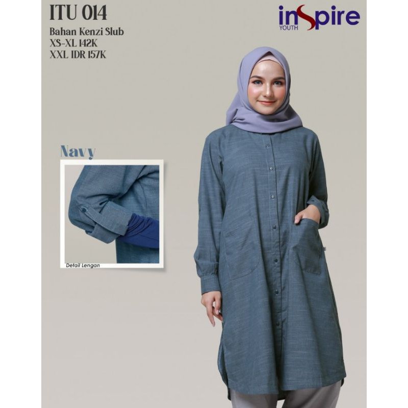 TUNIK ITU 14 by inspire / Atasan wanita / fashionmuslim