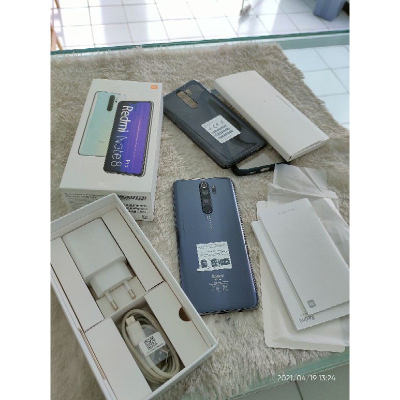 Handphone second murah xiami redmi note 8 pro 6/128 hp seken/ bekas redmi note 8 pro fullset nominus