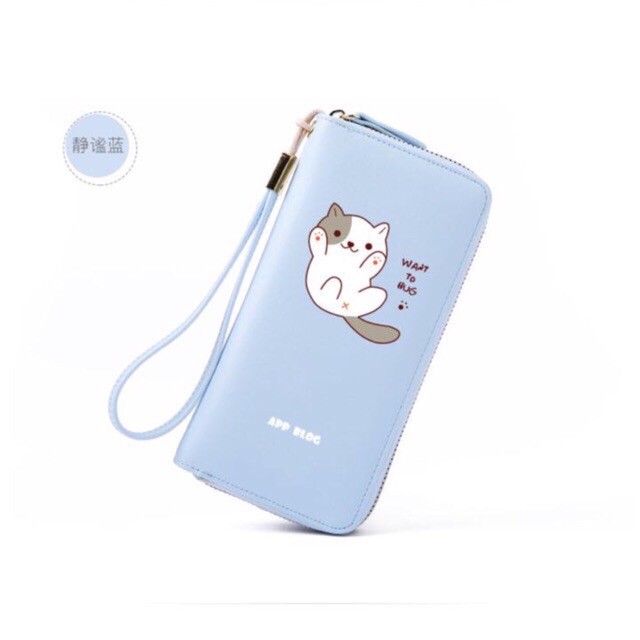 MORYMONY CAT HUG - Dompet Lipat Wanita