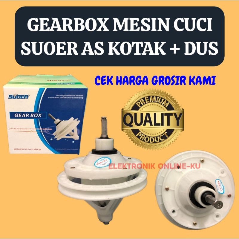 GEARBOX MESIN CUCI AS KOTAK SUOER + DUS SG002