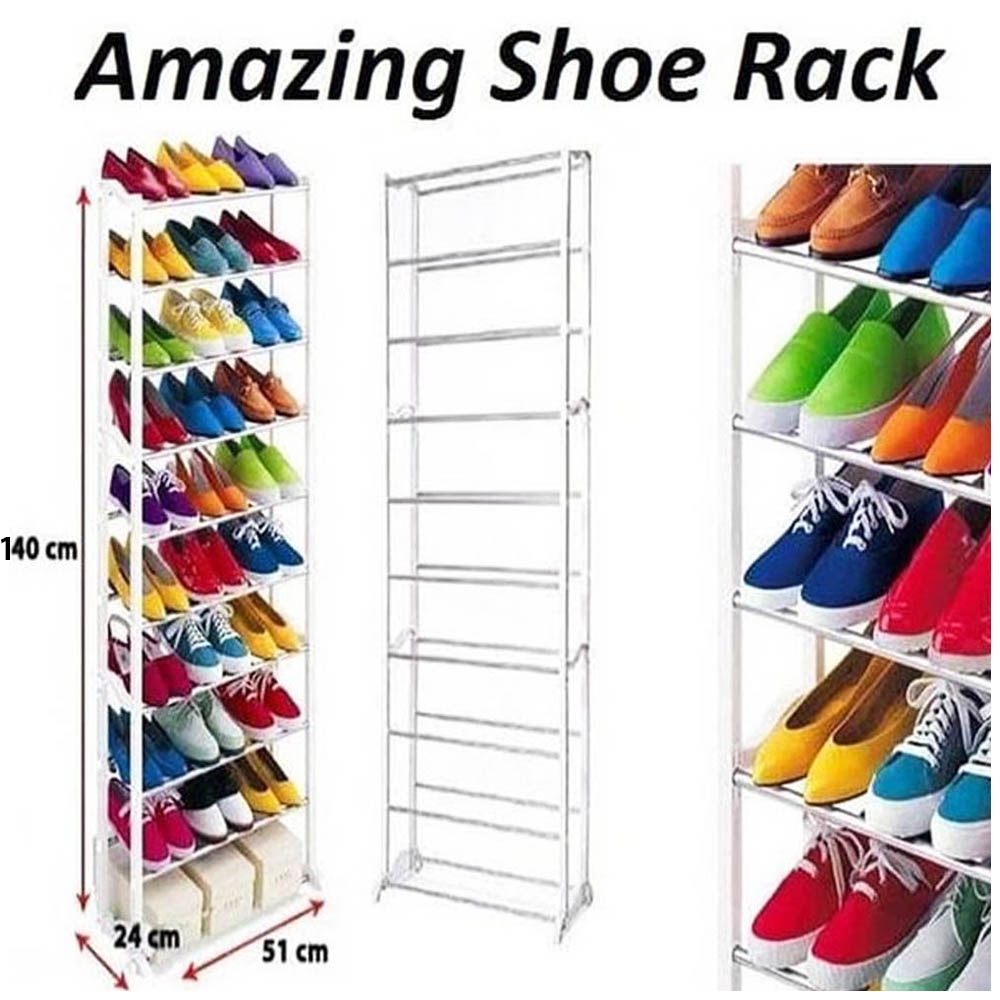 FM - Rak Sepatu Serbaguna Amazing Portable 10 Susun Shoes Rack