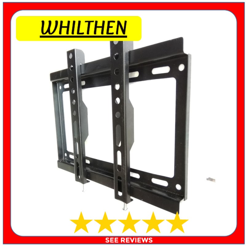 TERMURAH BRACKET TIPIS TV WALL MOUNT TV PENYANGGA TV DINDING FOR LCD LED TV MONITOR 42INCH