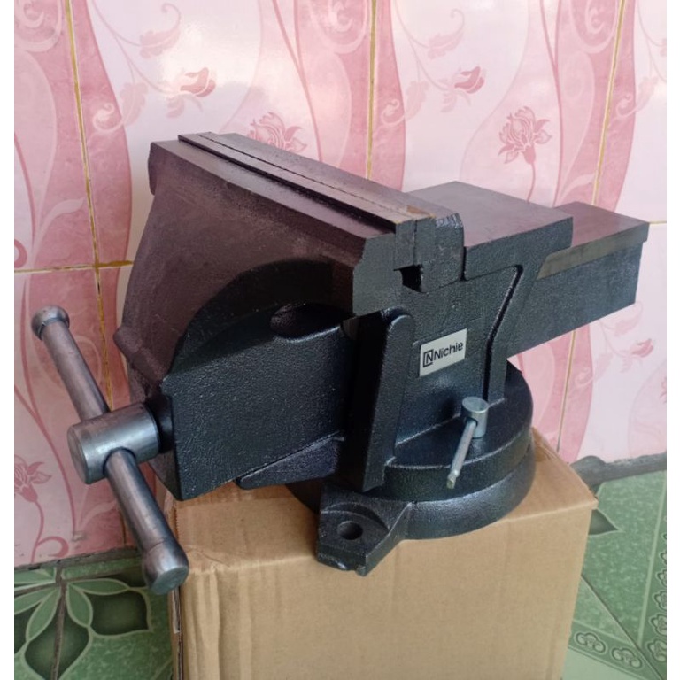 Ragum Putar Catok Paron Tanggem Catok Meja Heavy Duty 5" Inch