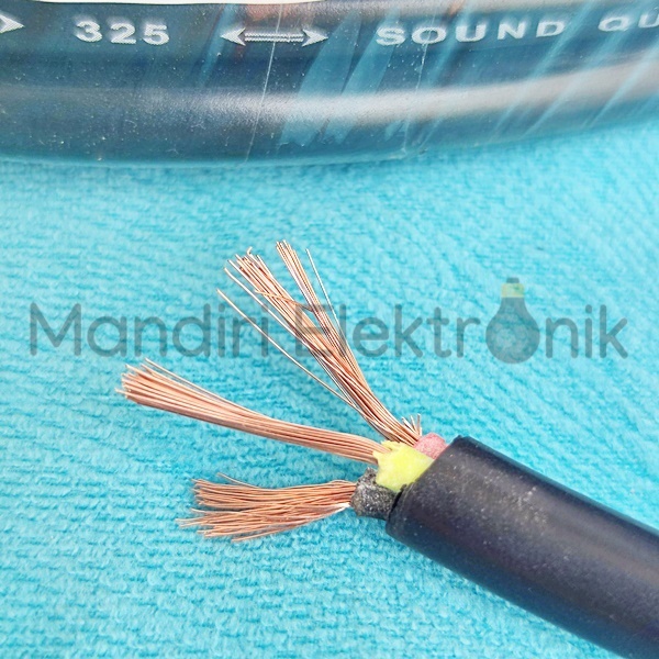 (Roll) Kabel Listerik Serabut NYY 3x1.5mm 3x2.5mm Pajero Roll 50m 50 Meter - Kabel Audio Serabut isi 3 1,5mm 2,5mm Roll 50meter