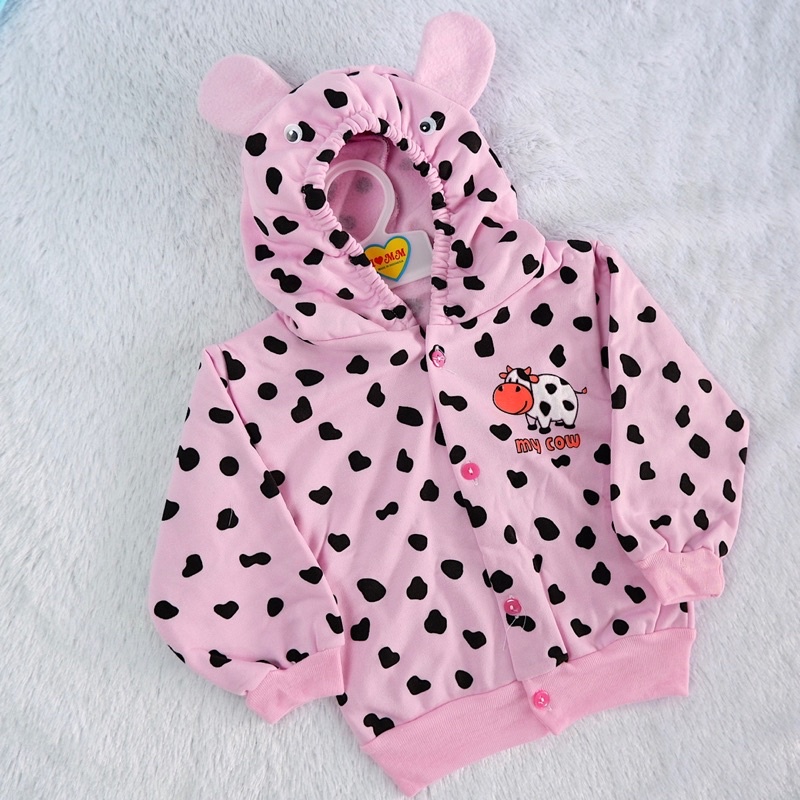 0-1 Tahun Sweater Baby / Jaket Bayi Anak Perempuan & Laki Laki ( Unisex ) Bahan Premium Tebal.-3