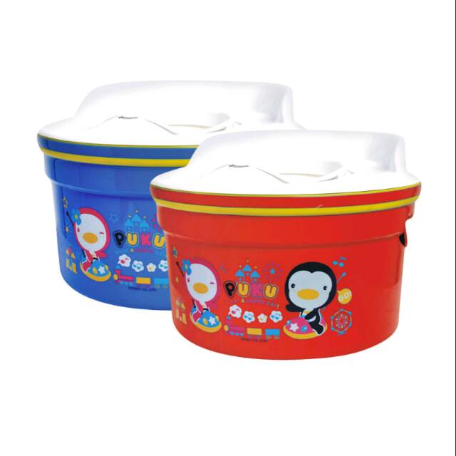 Puku baby potty red blue