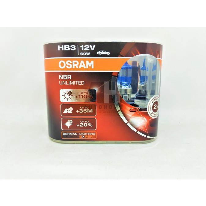 Lampu Mobil Osram Night Breaker Unlimited (NBR) HB3 60w ORIGINAL otoh0m Ayo Order
