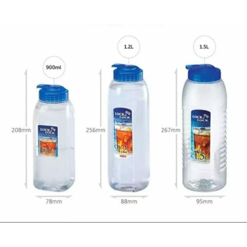 Botol Minum Water Bottle Lock n lock 900ml - 1,2 liter
