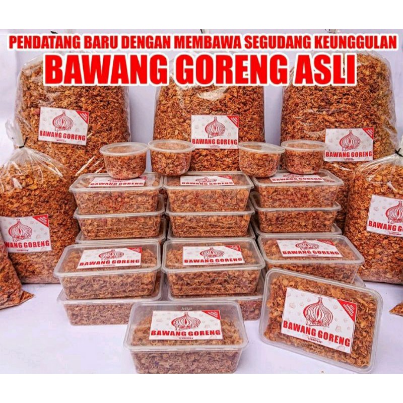 

BAWANG GORENG ASLI TANPA CAMPURAN 200G