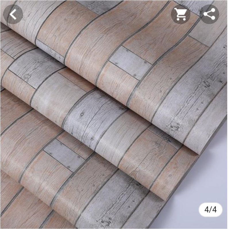 Wallpaper dan Sticker Dinding motif Kayu Sooku DS1009